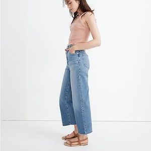 MADEWELL The Perfect Vintage Wide Leg Jeans